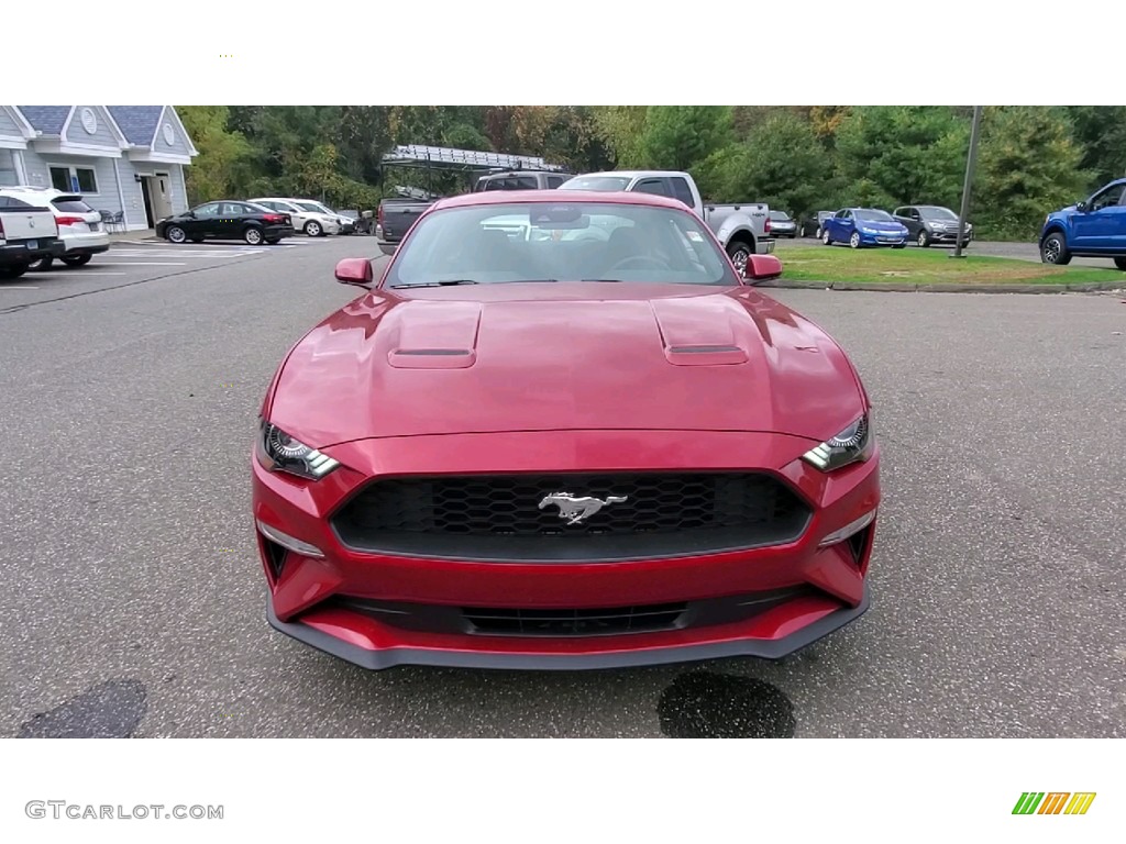 2021 Mustang EcoBoost Fastback - Rapid Red Metallic / Ebony photo #2