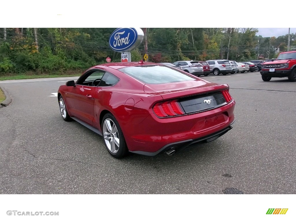 2021 Mustang EcoBoost Fastback - Rapid Red Metallic / Ebony photo #5