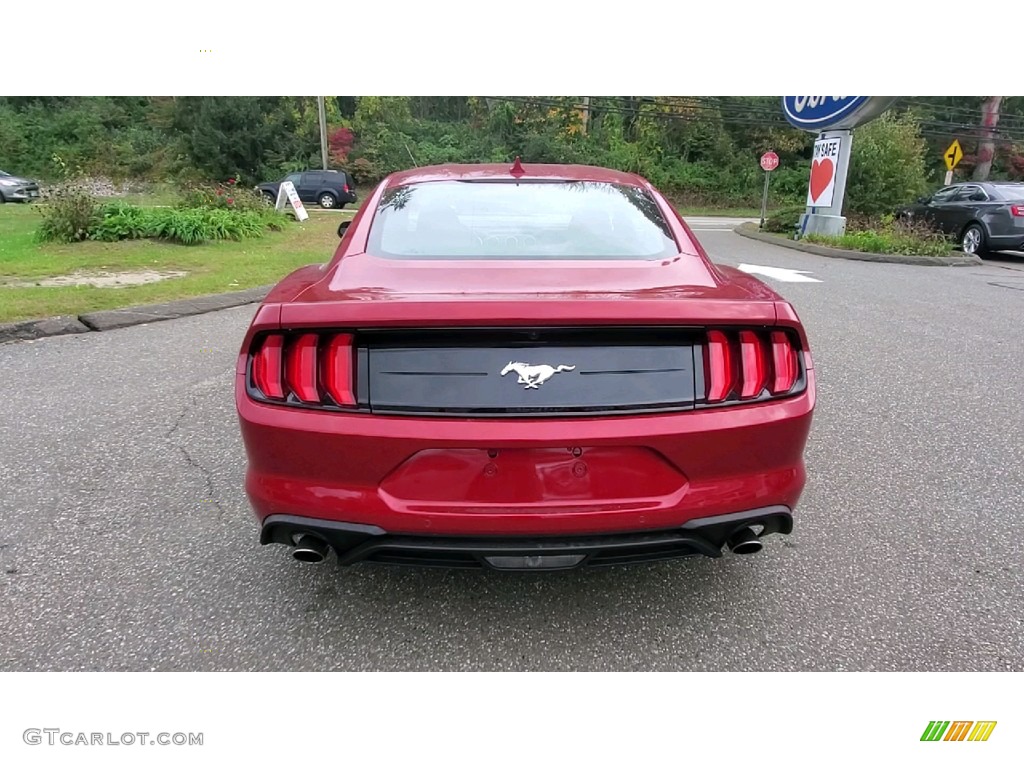 2021 Mustang EcoBoost Fastback - Rapid Red Metallic / Ebony photo #6