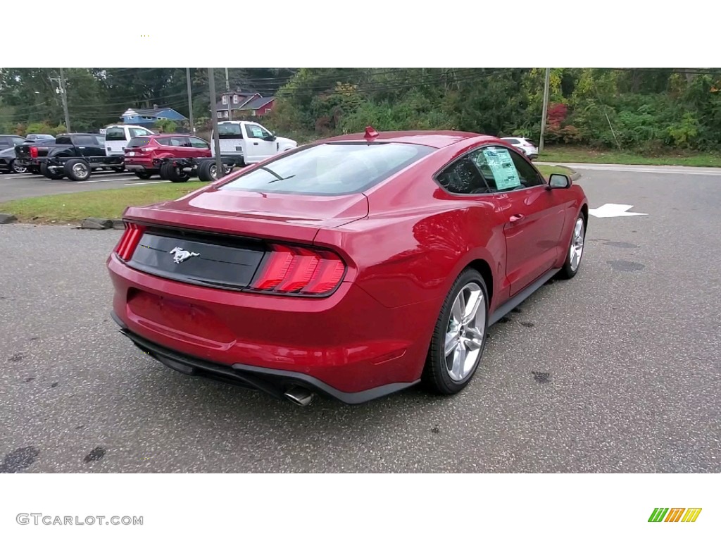 2021 Mustang EcoBoost Fastback - Rapid Red Metallic / Ebony photo #7