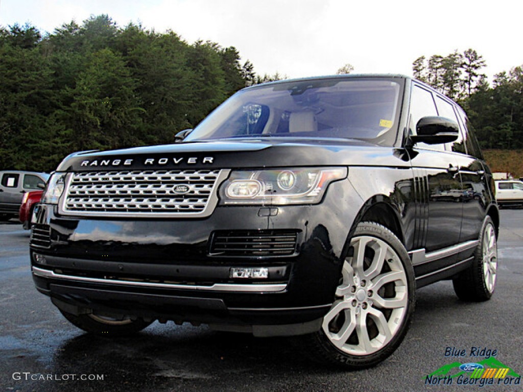 2017 Range Rover Supercharged - Loire Blue Metallic / Ebony/Ivory photo #1