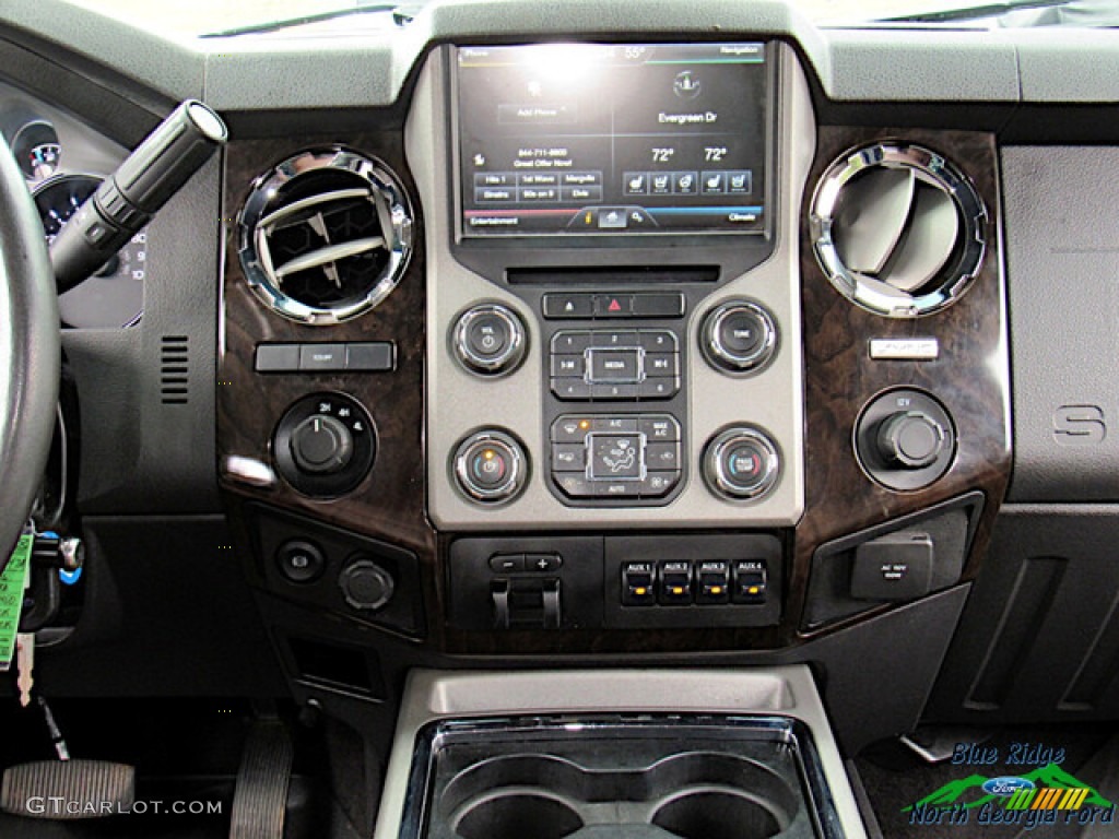 2016 F450 Super Duty Platinum Crew Cab 4x4 - Shadow Black / Pecan photo #26