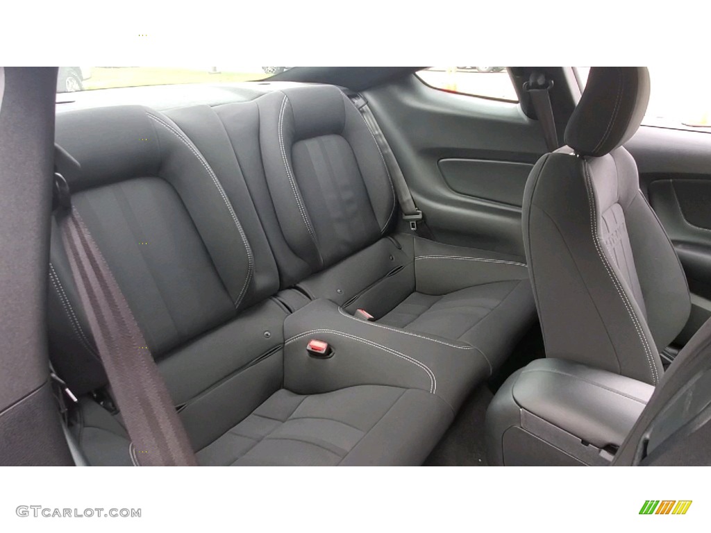 Ebony Interior 2021 Ford Mustang EcoBoost Fastback Photo #143071229