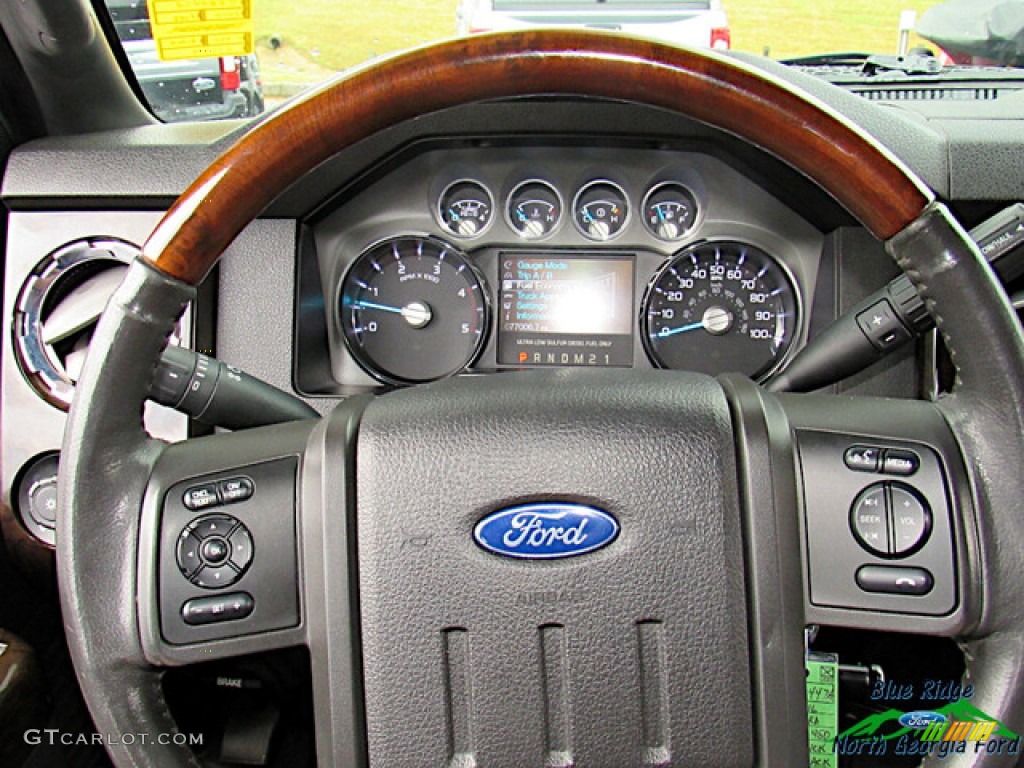 2016 F450 Super Duty Platinum Crew Cab 4x4 - Shadow Black / Pecan photo #27