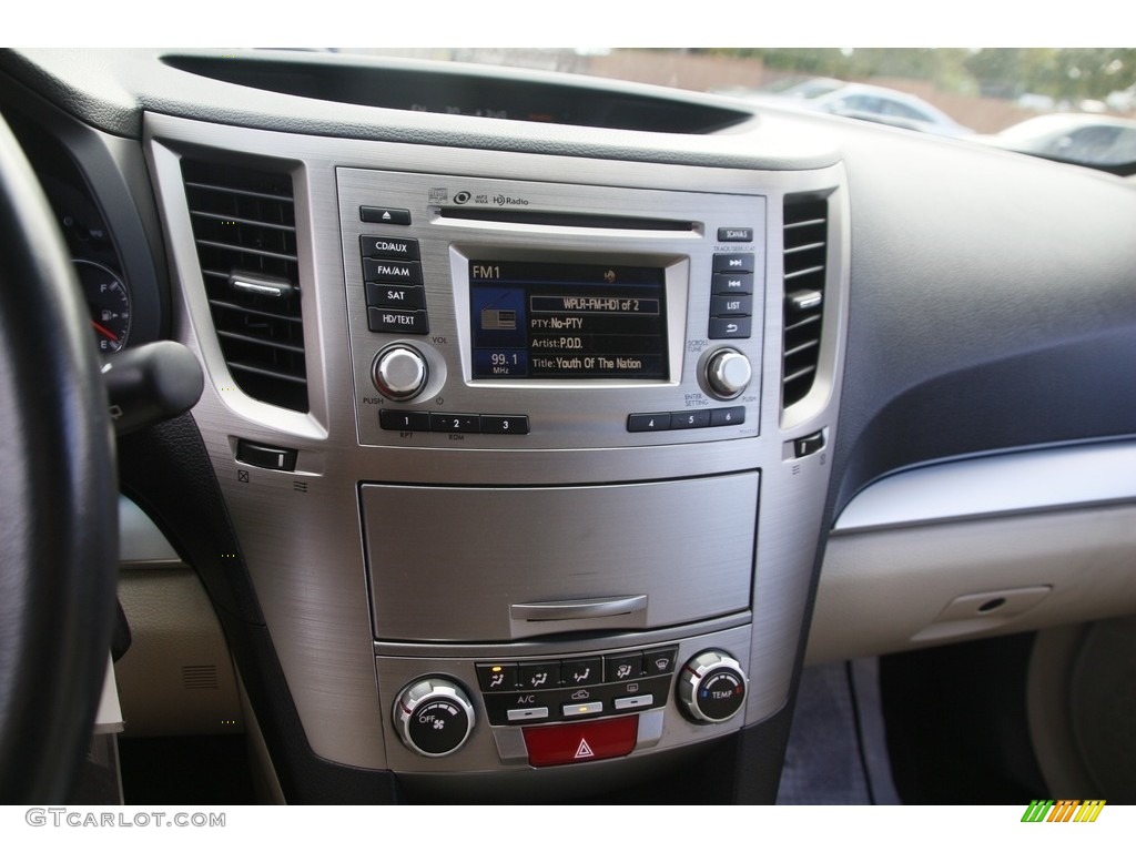 2014 Outback 2.5i Premium - Satin White Pearl / Ivory photo #18