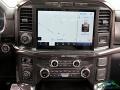 2021 Ford F150 Black Interior Navigation Photo