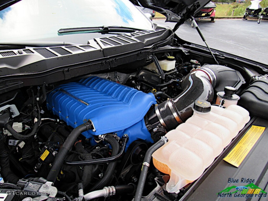2021 Ford F150 Shelby Off-Road SuperCrew 4x4 Engine Photos