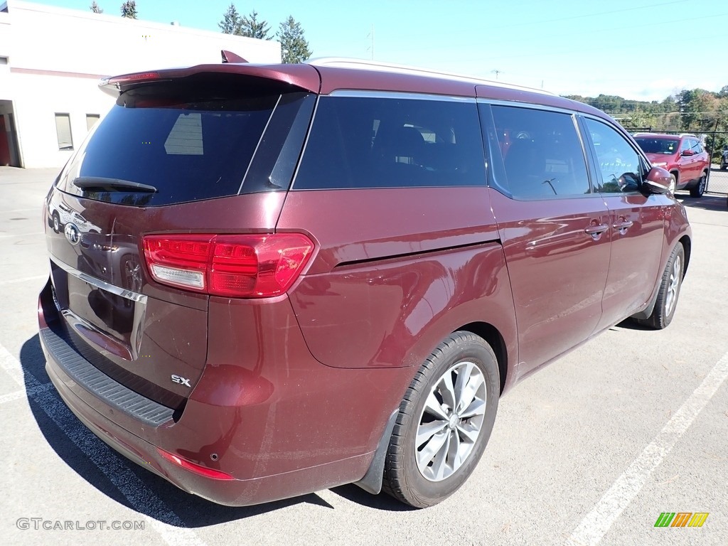 2016 Sedona SX - Venetian Red / Gray photo #3