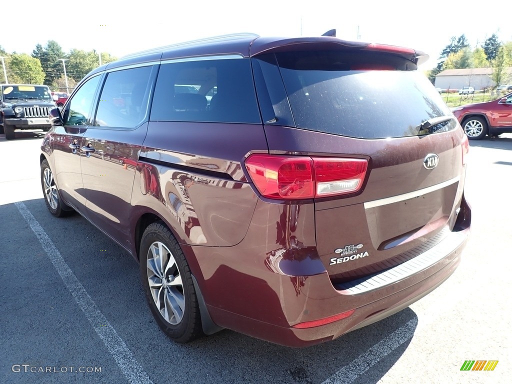 2016 Sedona SX - Venetian Red / Gray photo #4