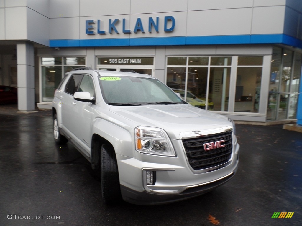 2016 Terrain SLE AWD - Quicksilver Metallic / Jet Black photo #4