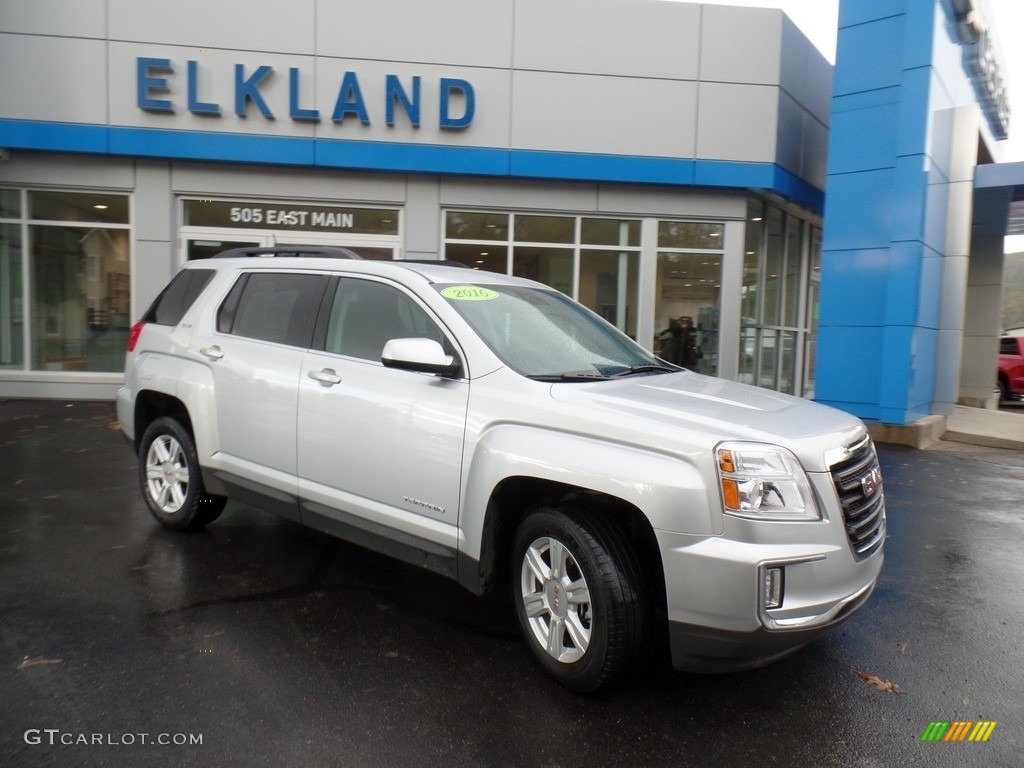 2016 Terrain SLE AWD - Quicksilver Metallic / Jet Black photo #5