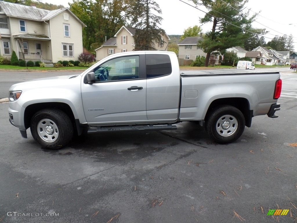 Silver Ice Metallic 2016 Chevrolet Colorado WT Extended Cab Exterior Photo #143074523