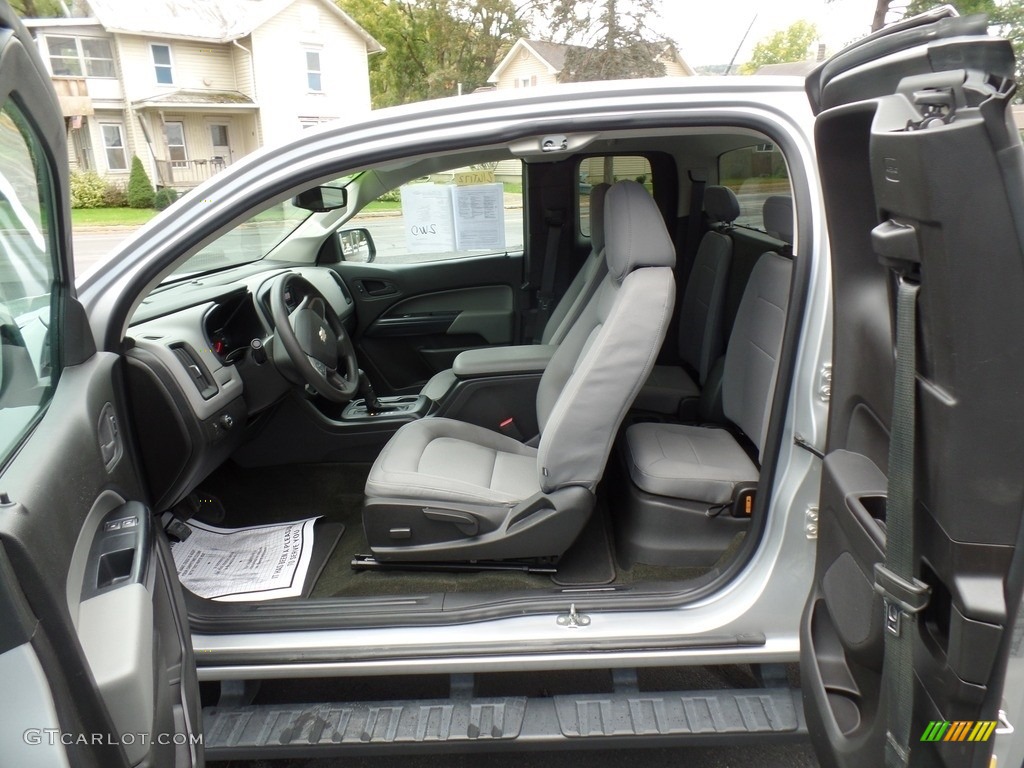 Jet Black/Dark Ash Interior 2016 Chevrolet Colorado WT Extended Cab Photo #143074994