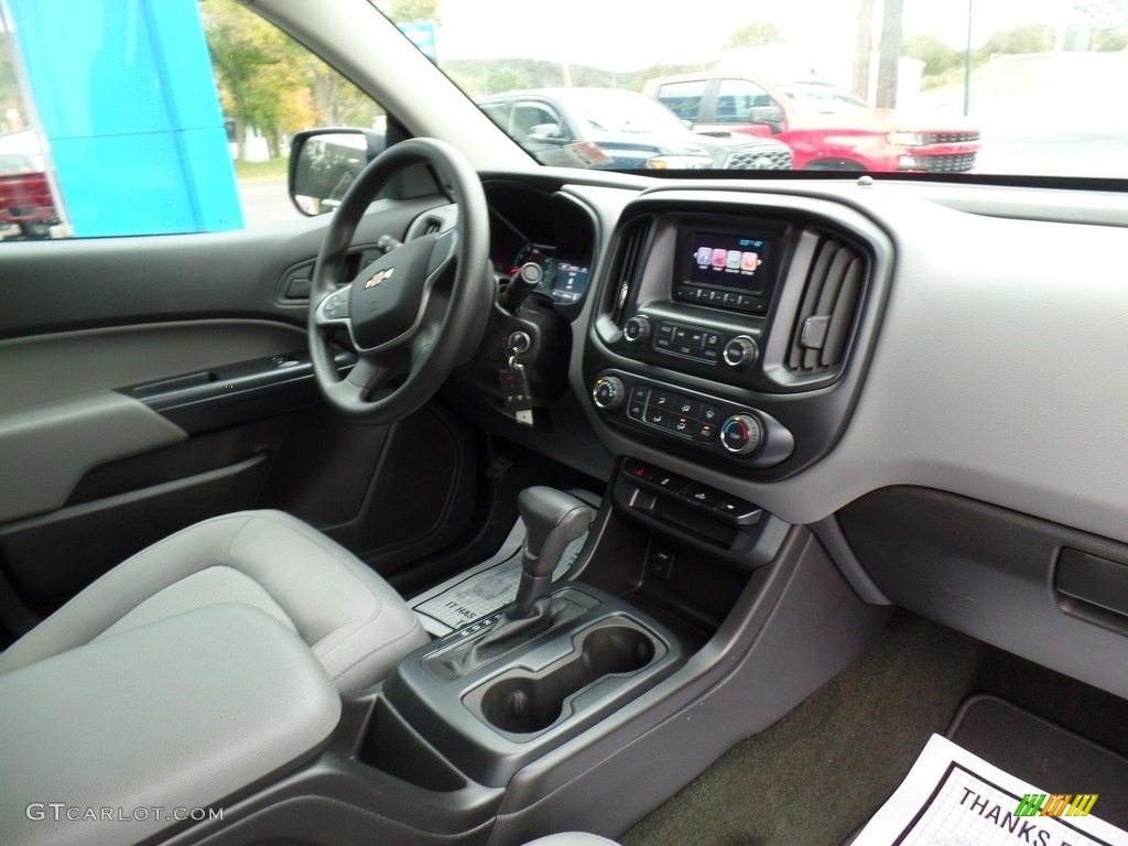 2016 Chevrolet Colorado WT Extended Cab Jet Black/Dark Ash Dashboard Photo #143075177