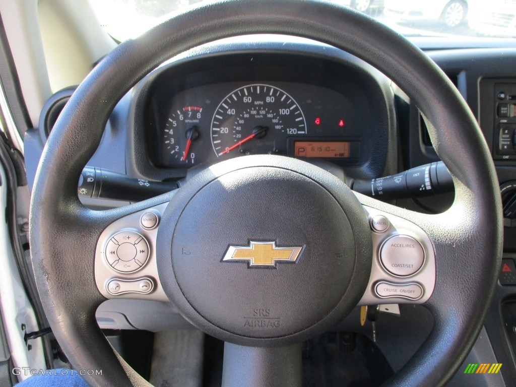 2016 Chevrolet City Express LT Medium Pewter Steering Wheel Photo #143075405