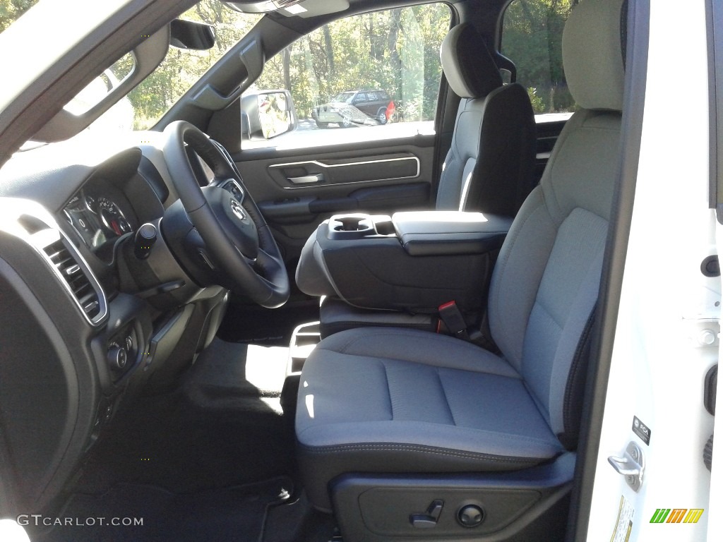 Black/Diesel Gray Interior 2022 Ram 1500 Big Horn Quad Cab Photo #143076245