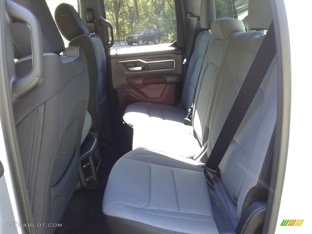 Black/Diesel Gray Interior 2022 Ram 1500 Big Horn Quad Cab Photo #143076317