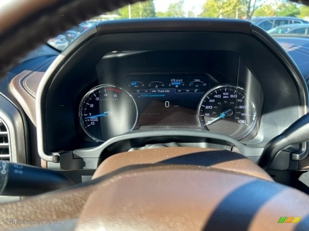 2019 F450 Super Duty Limited Crew Cab 4x4 - Agate Black / Camelback photo #5