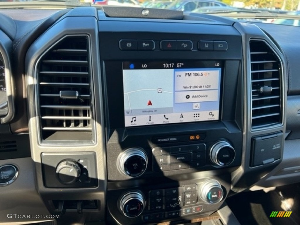 2019 F450 Super Duty Limited Crew Cab 4x4 - Agate Black / Camelback photo #6