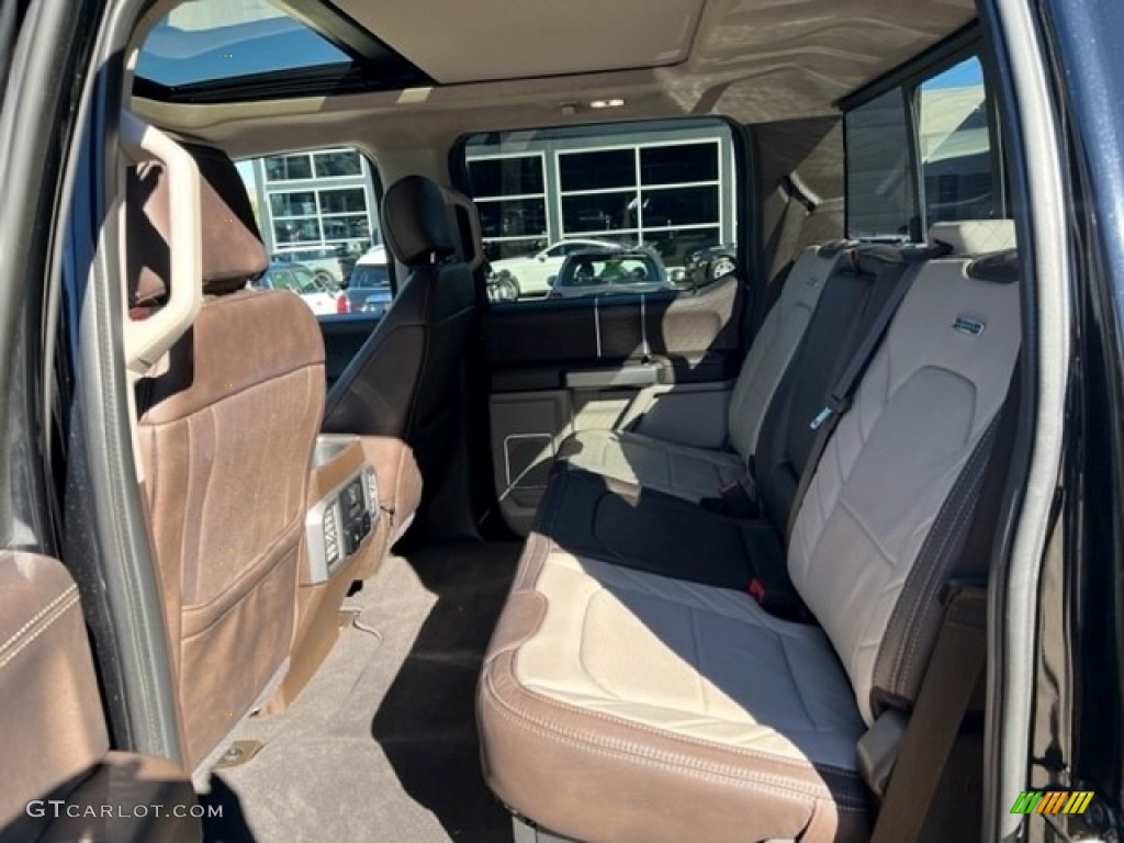 2019 F450 Super Duty Limited Crew Cab 4x4 - Agate Black / Camelback photo #7