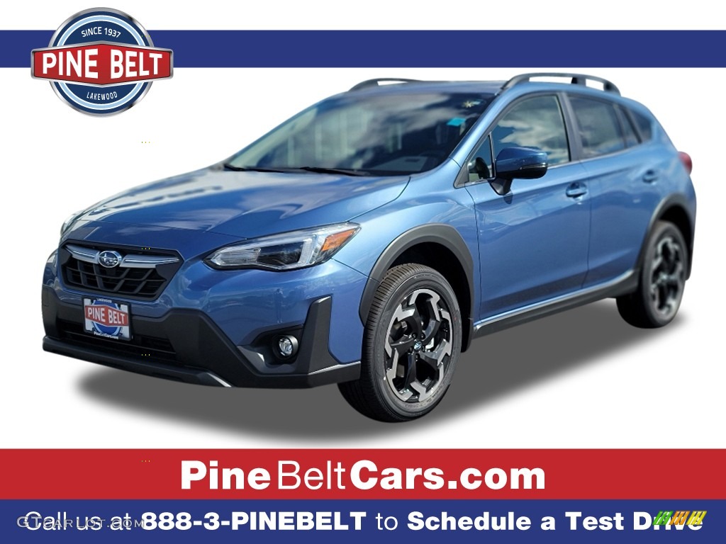 2021 Crosstrek Limited - Horizon Blue Pearl / Black photo #1