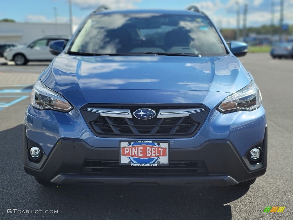 2021 Crosstrek Limited - Horizon Blue Pearl / Black photo #2