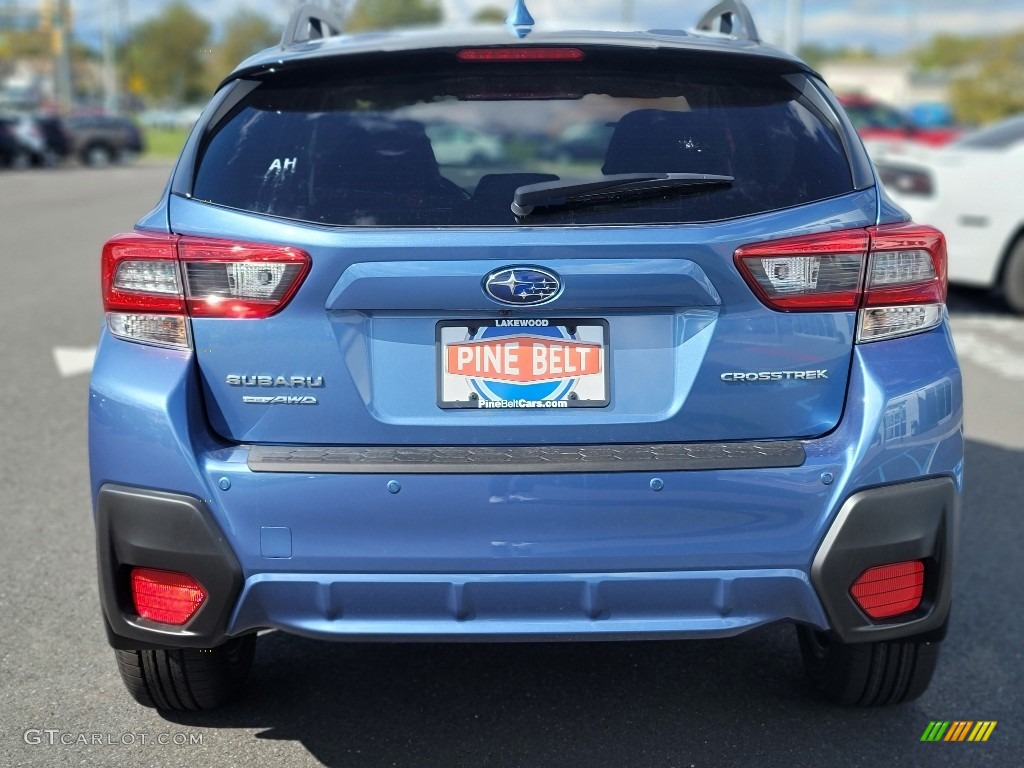 2021 Crosstrek Limited - Horizon Blue Pearl / Black photo #5