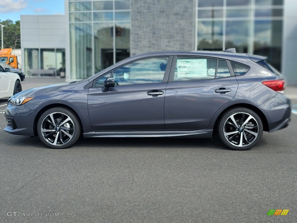 Magnetite Gray Metallic 2022 Subaru Impreza Sport 5-Door Exterior Photo #143076785