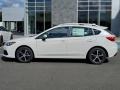 Crystal White Pearl 2022 Subaru Impreza Premium 5-Door Exterior
