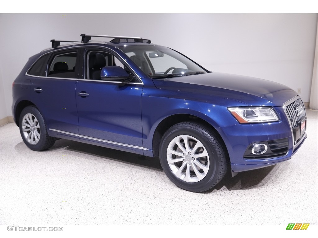 2016 Q5 2.0 TFSI Premium quattro - Scuba Blue Metallic / Black photo #1