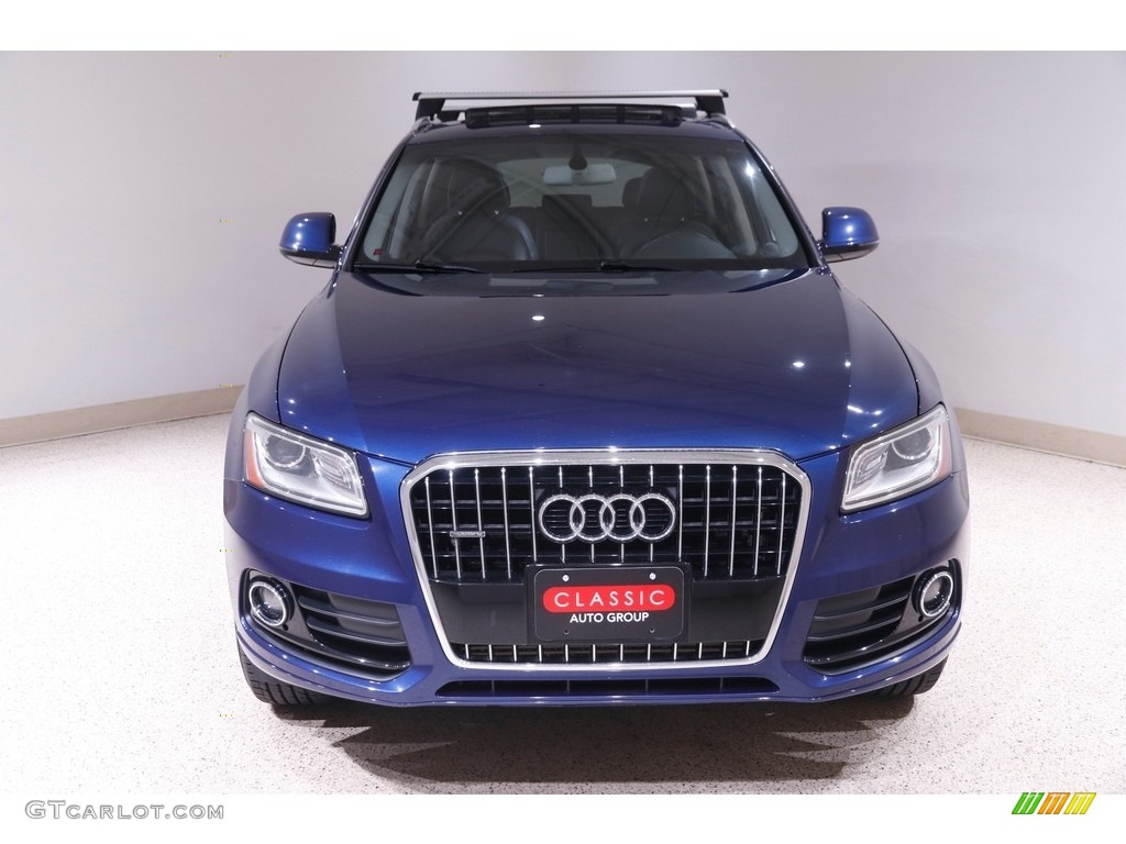 2016 Q5 2.0 TFSI Premium quattro - Scuba Blue Metallic / Black photo #2