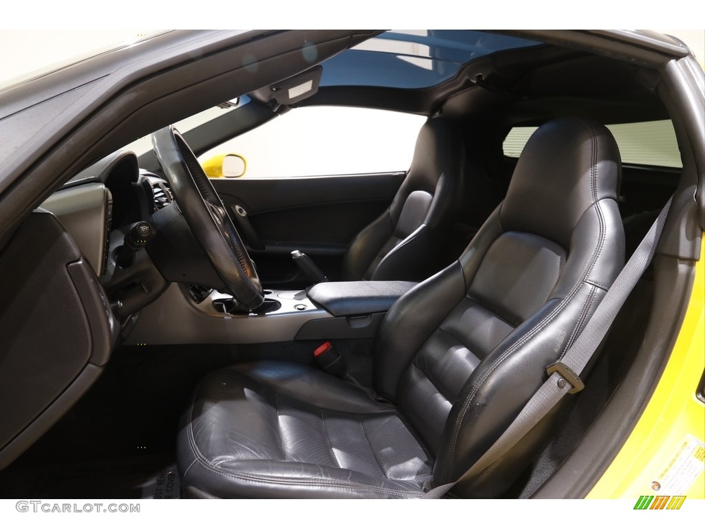 2007 Corvette Coupe - Velocity Yellow / Ebony photo #5