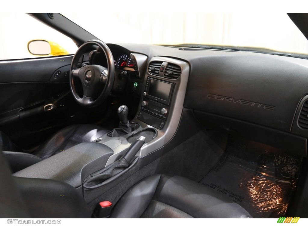2007 Corvette Coupe - Velocity Yellow / Ebony photo #17