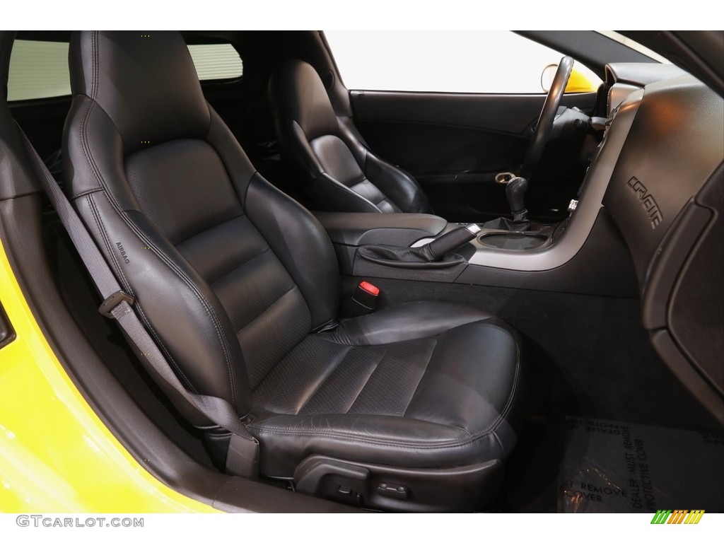 2007 Corvette Coupe - Velocity Yellow / Ebony photo #18