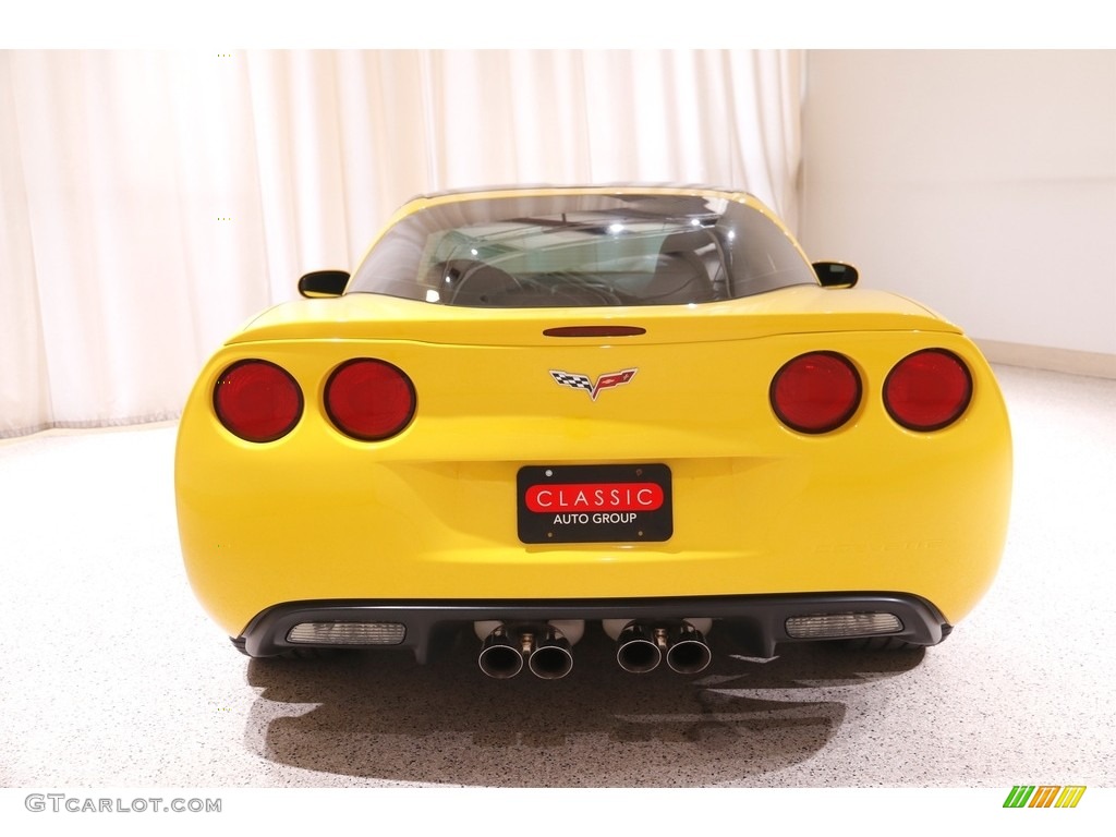 2007 Corvette Coupe - Velocity Yellow / Ebony photo #19