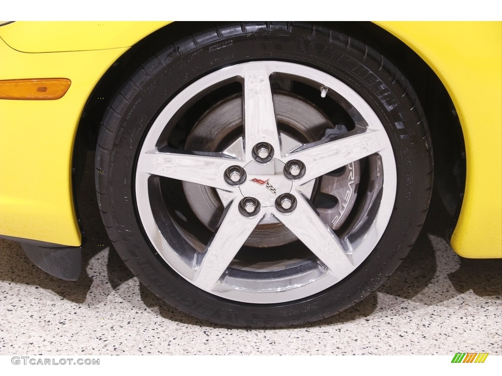 2007 Corvette Coupe - Velocity Yellow / Ebony photo #22