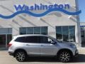 2019 Lunar Silver Metallic Honda Pilot Elite AWD  photo #2