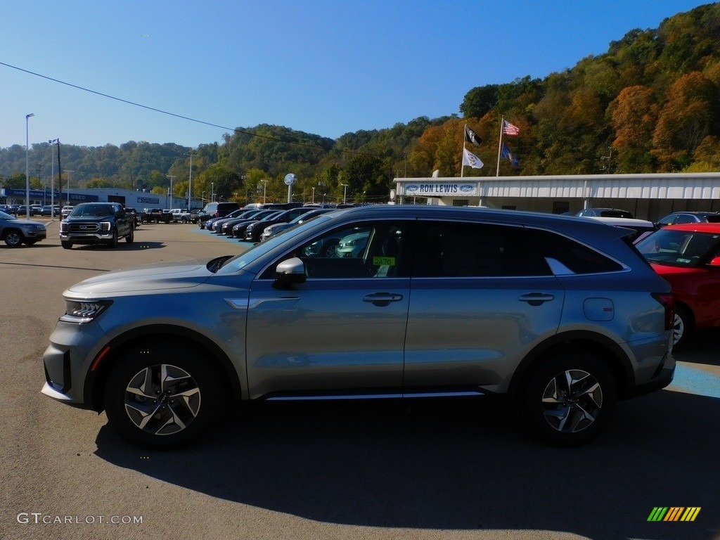 2022 Sorento Hybrid EX AWD Hybrid - Steel Gray / Black photo #6