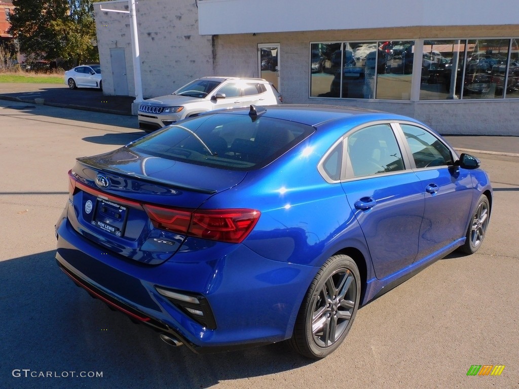 2021 Deep Sea Blue Kia Forte GTLine 143079010 Photo 2