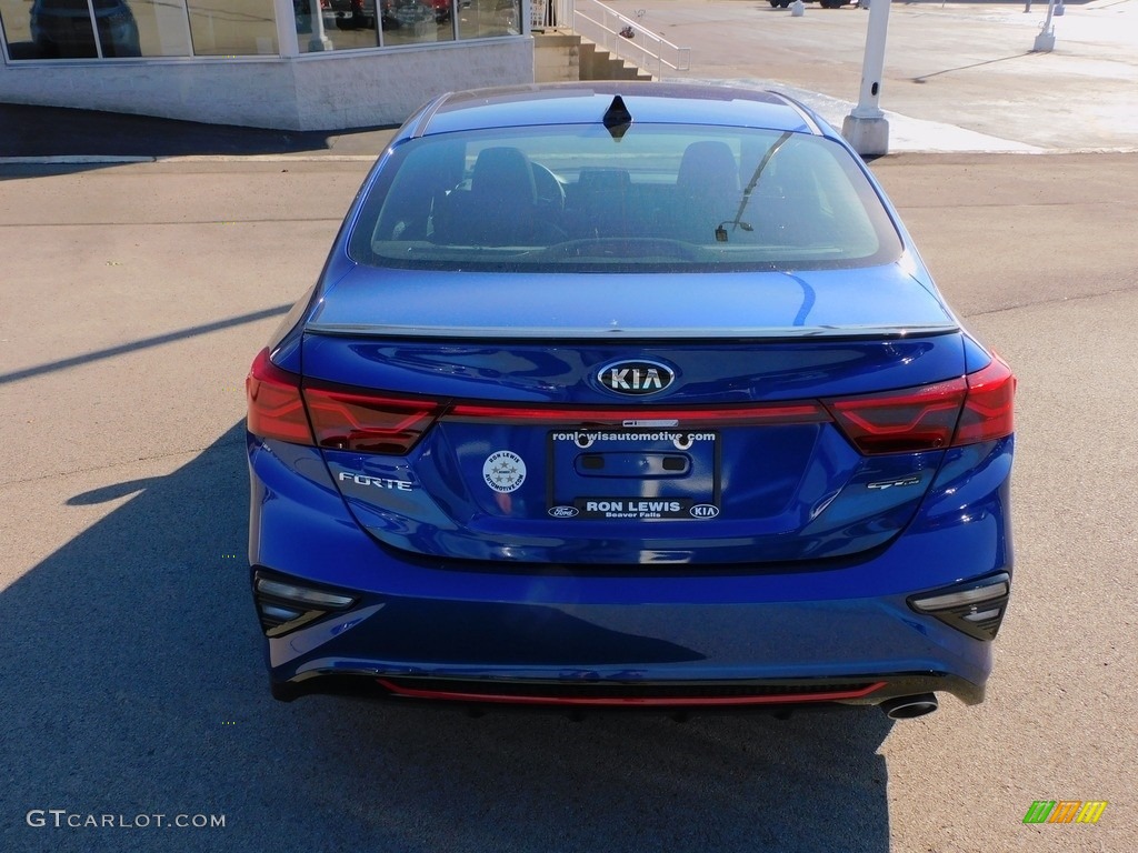 2021 Deep Sea Blue Kia Forte GTLine 143079010 Photo 3