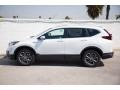 Platinum White Pearl 2022 Honda CR-V EX AWD Hybrid Exterior