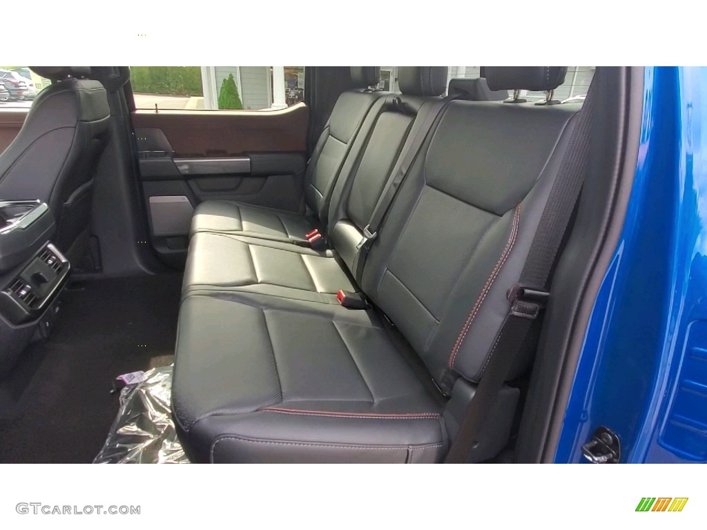 2021 Ford F150 Lariat SuperCrew 4x4 Rear Seat Photo #143081625