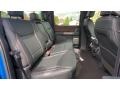 2021 Ford F150 Black Interior Rear Seat Photo