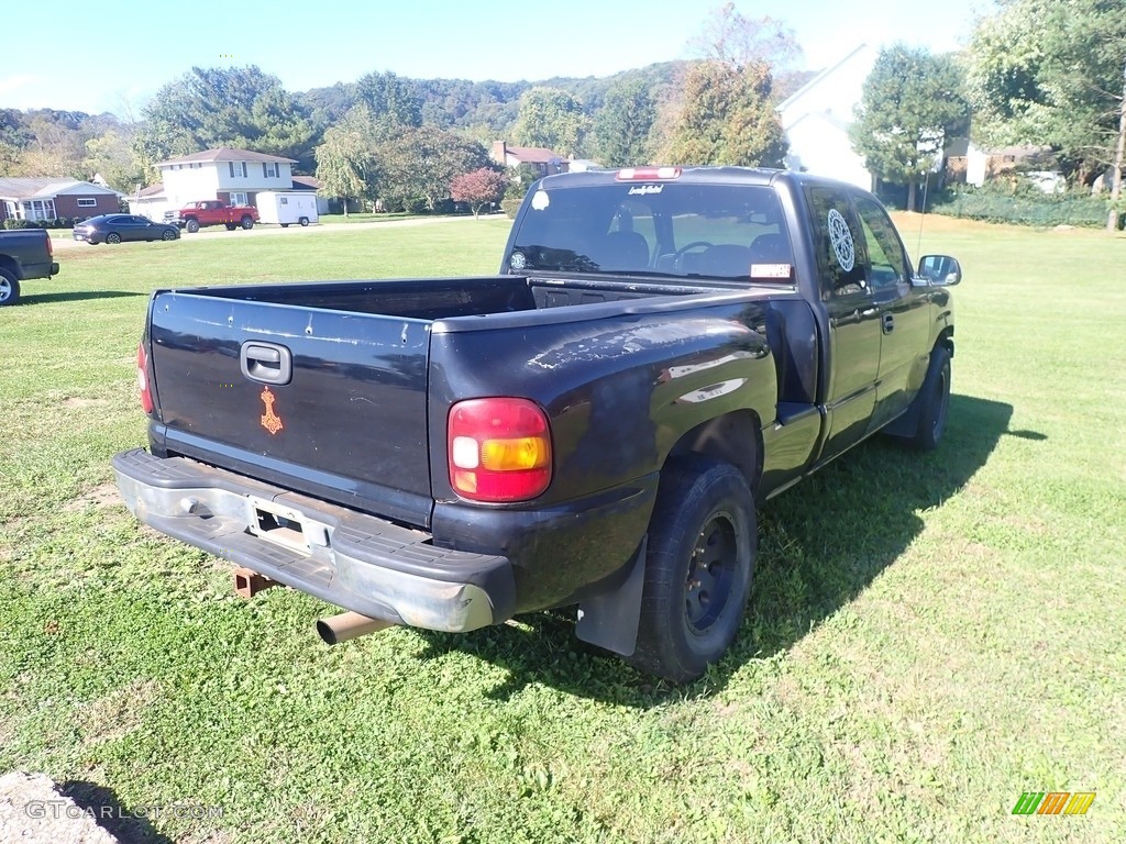 1999 Silverado 1500 LS Extended Cab 4x4 - Onyx Black / Graphite photo #12