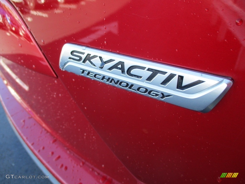 2014 CX-5 Touring AWD - Soul Red Metallic / Black photo #6