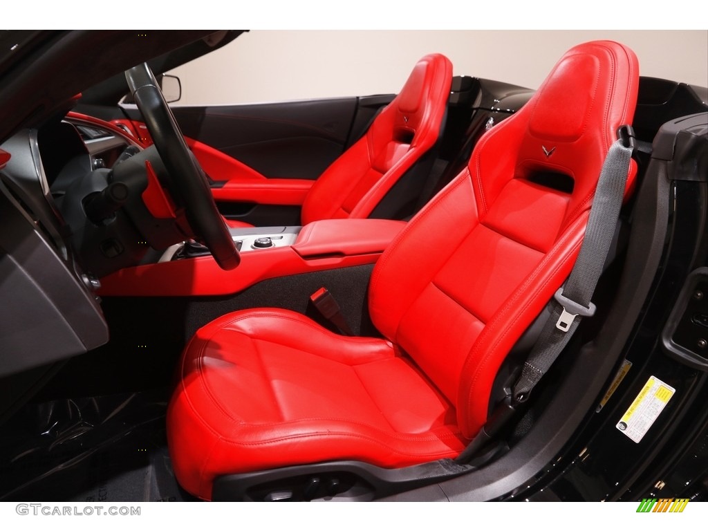 2019 Chevrolet Corvette Stingray Convertible Front Seat Photo #143084503