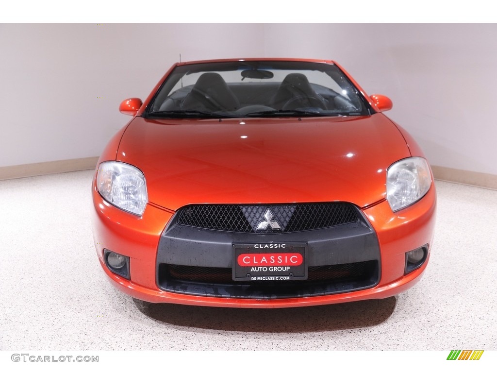 2012 Eclipse Spyder GS Sport - Sunset Pearlescent / Dark Charcoal photo #3