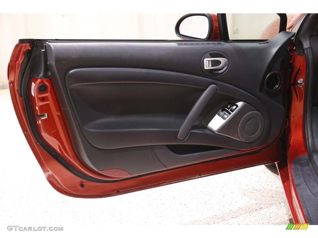 2012 Mitsubishi Eclipse Spyder GS Sport Dark Charcoal Door Panel Photo #143085031