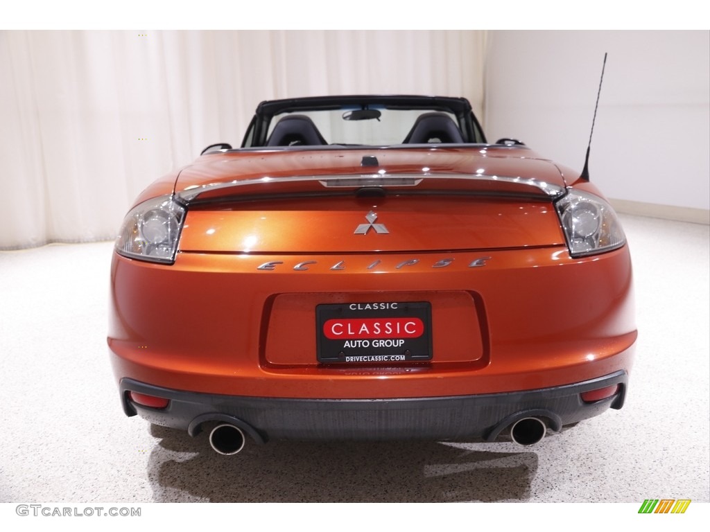 2012 Eclipse Spyder GS Sport - Sunset Pearlescent / Dark Charcoal photo #19