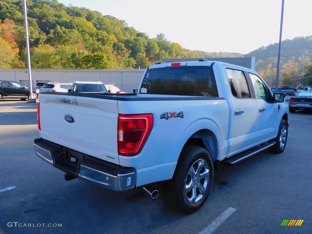 2021 F150 XLT SuperCrew 4x4 - Space White / Medium Dark Slate photo #2